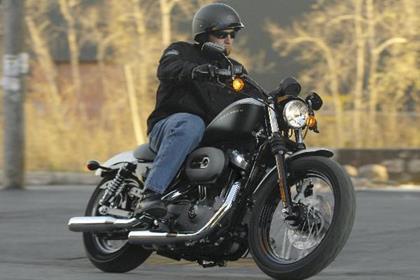 The Harley XL1200N Nightster 