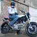 Michael Neeves tries out the Ducati Scrambler 