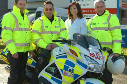 The first bike for Severn Freewheelers EVS