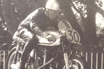 Darvill rode at the Isle of Man