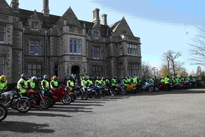 The ride raised over £2000