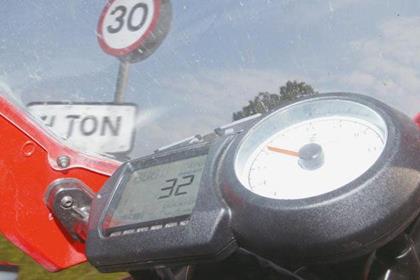 Speed is being blamed for high bike accident rates