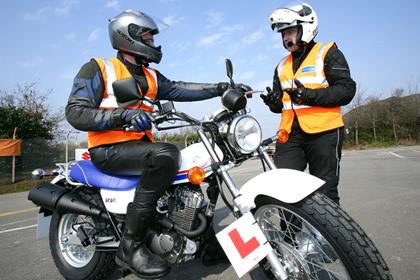 Learner scheme includes test riders after passing your test