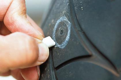 New tool fixes punctures easily, as long as you have a kick-start