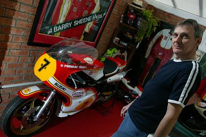 Smith's conervatory is a shrine to Sheene