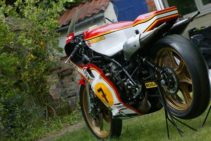 Who could resist making an offer on this ex-Sheene racer?