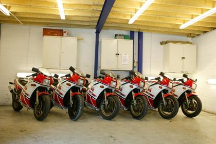 All the bikes sold quickly