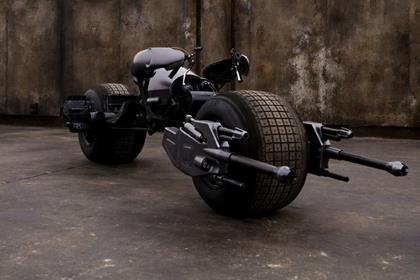 Batman's new motorcycle is named the "Batpod"