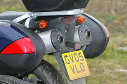 Spy chips could be on the way for motorcycle number plates