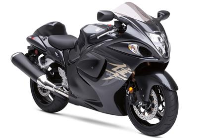 The 2008 Suzuki GSX1300R Hayabusa will be available in black