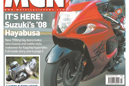 Check out MCN this week to read all about the 2008 Suzuki launch