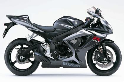 A new metallic colour for the Suzuki GSX-R750 motorcycle