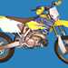 The Suzuki RM250 Paul Edmondson replica enduro motorcycle