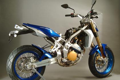 Could the Husqvarna STR supermoto motorcycle go into production?