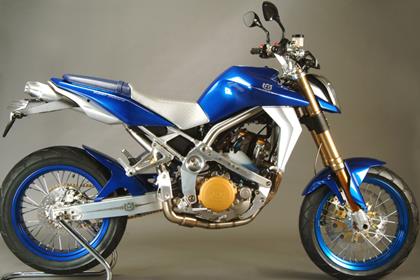 Could the Husqvarna STR supermoto motorcycle go into production?