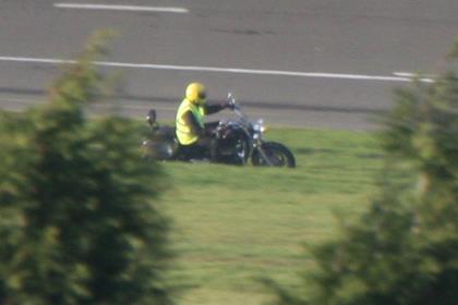 Spy shots of the Triumph 1500cc cruiser being tested - the motorcycle Triumph hopes will break the USA