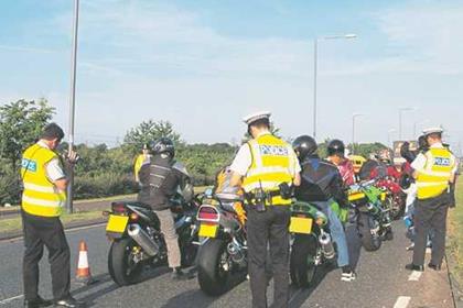 Northamptonshire police will crackdown on speeding motorcyclists