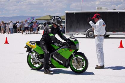 Mark Jordan breaks 250 production motorcycle record