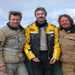 Keith Elgin with Ewan McGregor and Charley Boorman