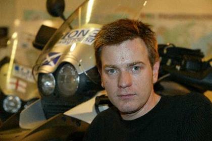 Ewan McGregor was named most popular motorcycle rider