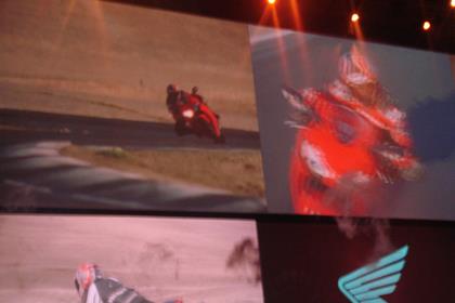 Still of the video played at the American launch