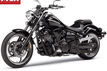 The 2008 Yamaha Raider in Black