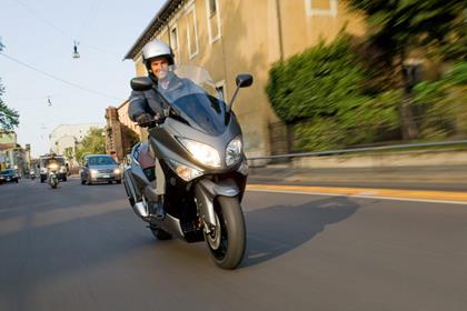 The 2008 Yamaha XP500 T-Max scooter