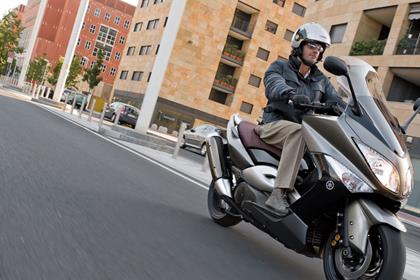 The 2008 Yamaha XP500 T-Max scooter