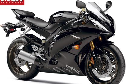 American colour options for the 2008 Yamaha R6 motorcycle