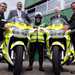 Rodger Dudding donated money towards St Johns' Ambulance motorcycle