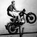 Bud Ekins performed this jump in 'The Great Escape'