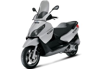 The 2008 Piaggio X7 scooter