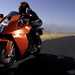 The KTM RC8 production motorcycle