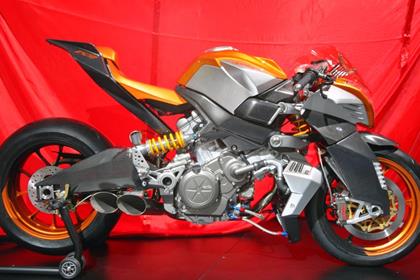 The Aprilia FV2 concept motorcycle