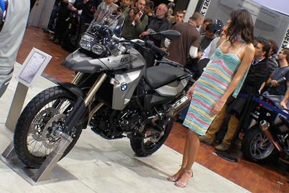 The BMW F800GS is one of the new motorcycles launched at Milan