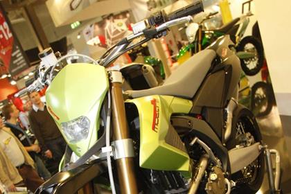 The Benelli BX570 Motard - one of three Benellis launch at Milan