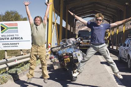 Watch Ewan McGregor and Charley Boorman on their Long Way Down adventure on BBC2 on Sunday