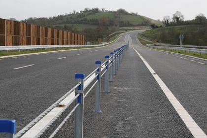 The wire barriers are already installed in New Zealand, but could soon be seen on British roads