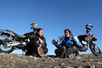 Adam Child and Charley Boorman are testing the 2008 BMW R1200GS and BMW R1200GS Adventure