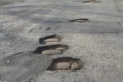 Potholes appear to be the major cause of suspension and steering issues