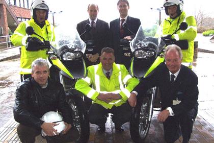 The motorcycles will be used to respond to reported road defects