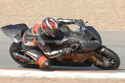 The BMW Superbike was spied testing in Spain