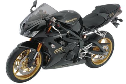 The all new 2008 Triumph Daytona 675s will be available with the 0% finance package