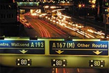 The hard shoulder is to be used as a normal lane during traffic jams