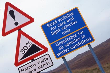 Paul Miner says too many road signs can lead to information overload