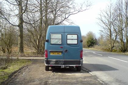 An MCN reader spotted Derbyshire police force's undercover speed camera van