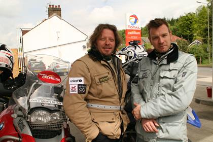 Ewan McGregor is going to be taking a break from motorcycle adventures