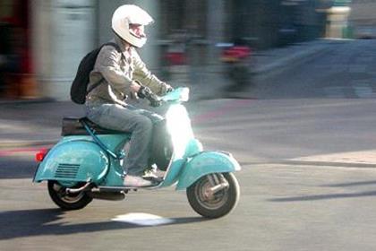 Hampshire Police have been testing mopeds at the side of the road for their power output