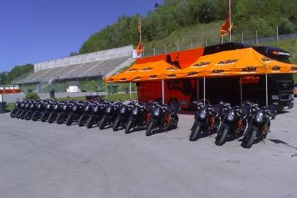 Adam Child is out in Austria taking part in the KTM 990 Super Duke R Journalist Trophy