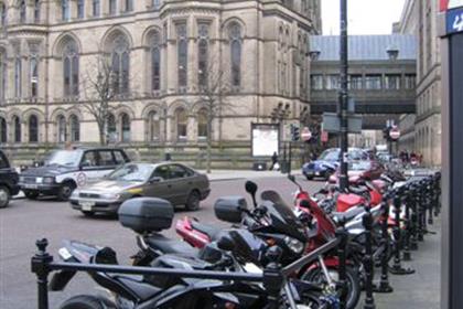 The BMF says Manchesters plans to exempt motorcycles from the congestion charge is a cover up for the lack of motorcycle parking